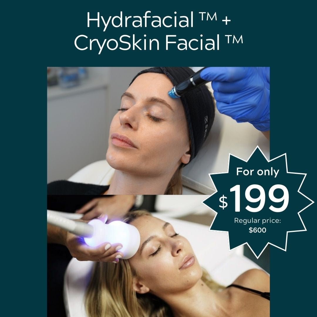 HydraFacial™️ + CryoSkin™️ Facial Duo | First Treatment Promo