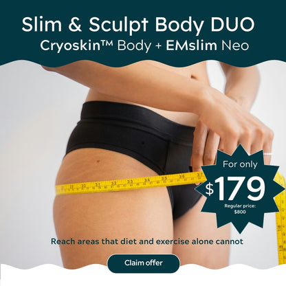 DÚO de adelgazamiento y modelado corporal: Cryoskin Body + EMslim Neo