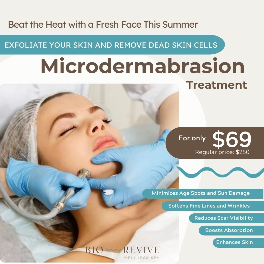 Microdermabrasion Boosts Absorption: Enhances the skin's ability to absorb skincare products. Softens Fine Lines and Wrinkles: Reduces the appearance of aging signs. Minimizes Age Spots and Sun Damage: Lightens skin discolorations. Enhances Skin: Improves overall skin texture and tone.