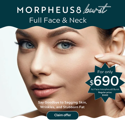 Morpheus8 Burst | Tratamiento facial y de cuello completo | Oferta de primer tratamiento