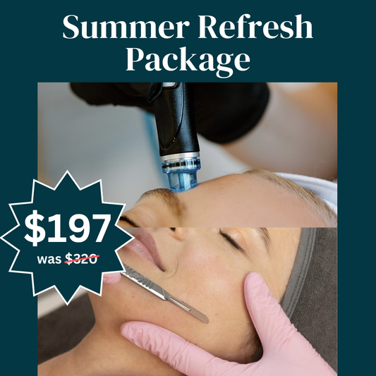 Hydrafacial™ + Dermaplaning - Limited time Offer