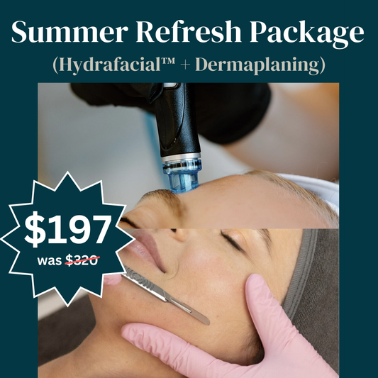 Hydrafacial™ + Dermaplaning - Limited time Offer